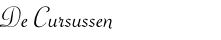 De Cursussen
